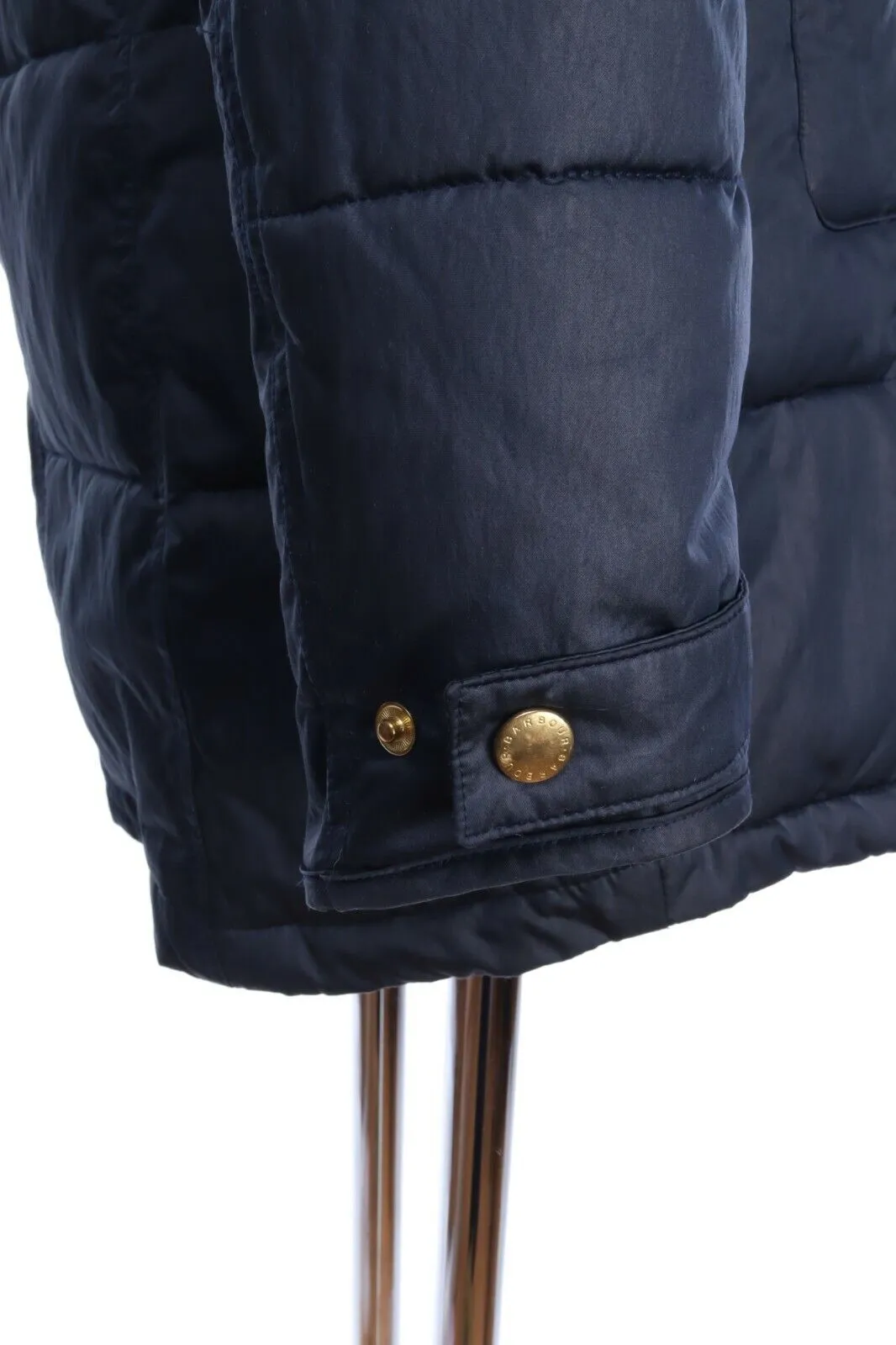 BARBOUR Navy Artic Parka Multipocket Hooded Coat Size 2XL