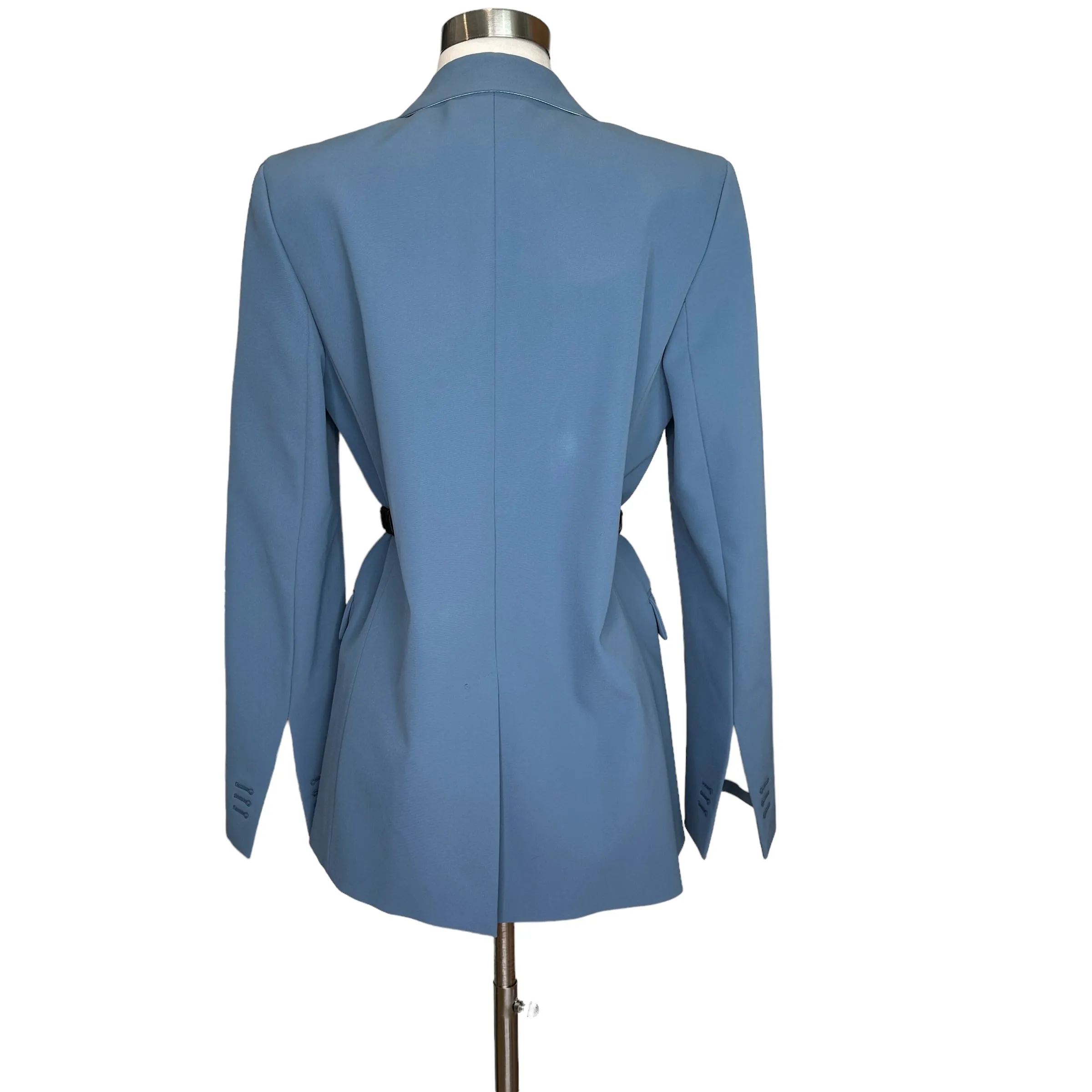 Blue Blazer w/Leather Belt - S