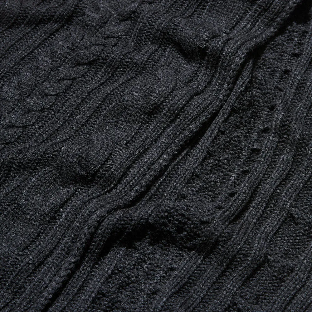 Cable Knit Scarf For Women