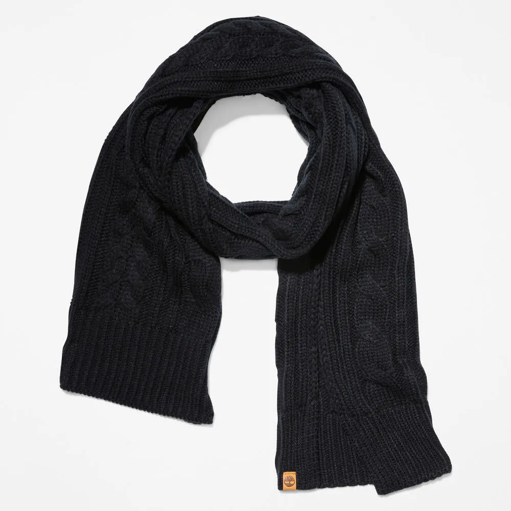 Cable Knit Scarf For Women