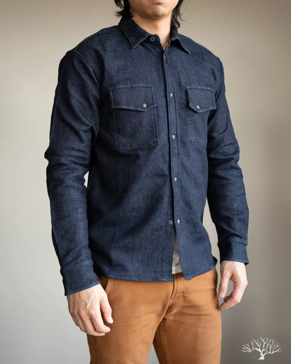 Crosscut Western - Indigo Knit