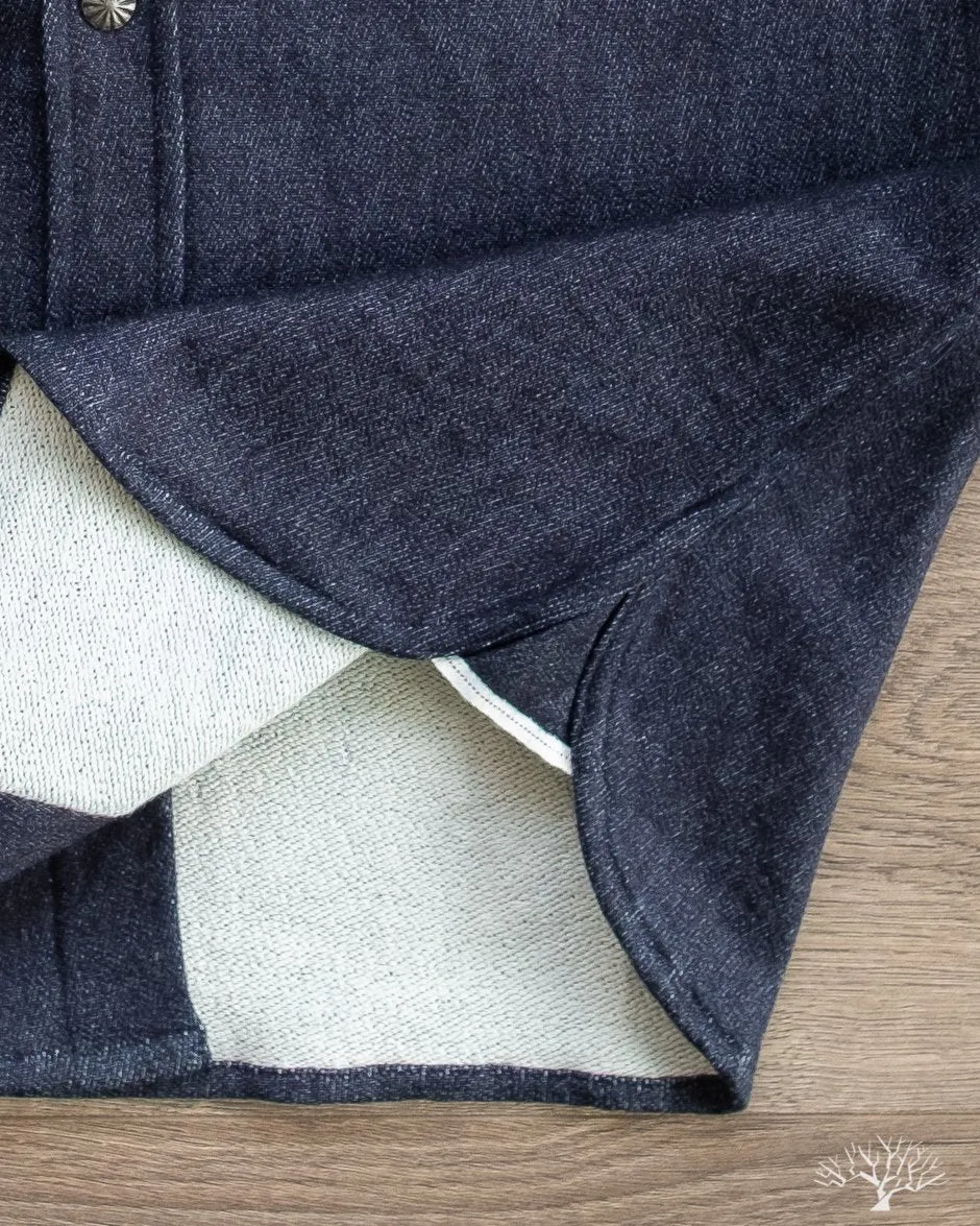 Crosscut Western - Indigo Knit