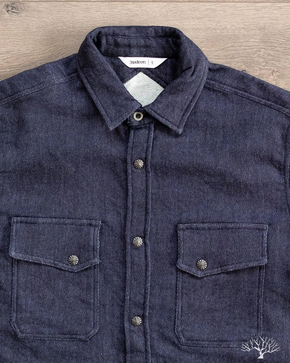 Crosscut Western - Indigo Knit