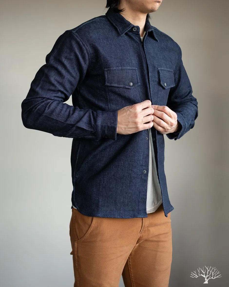Crosscut Western - Indigo Knit