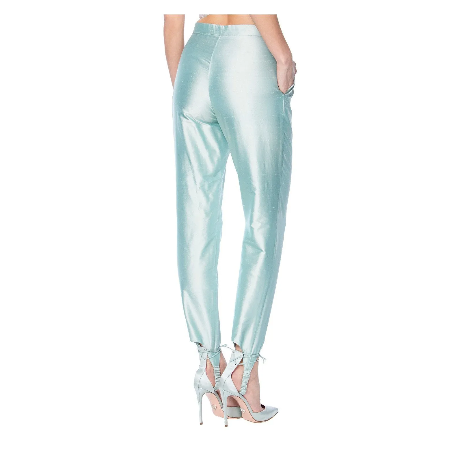 EDIE STIRRUP PANT IN PALE MINT