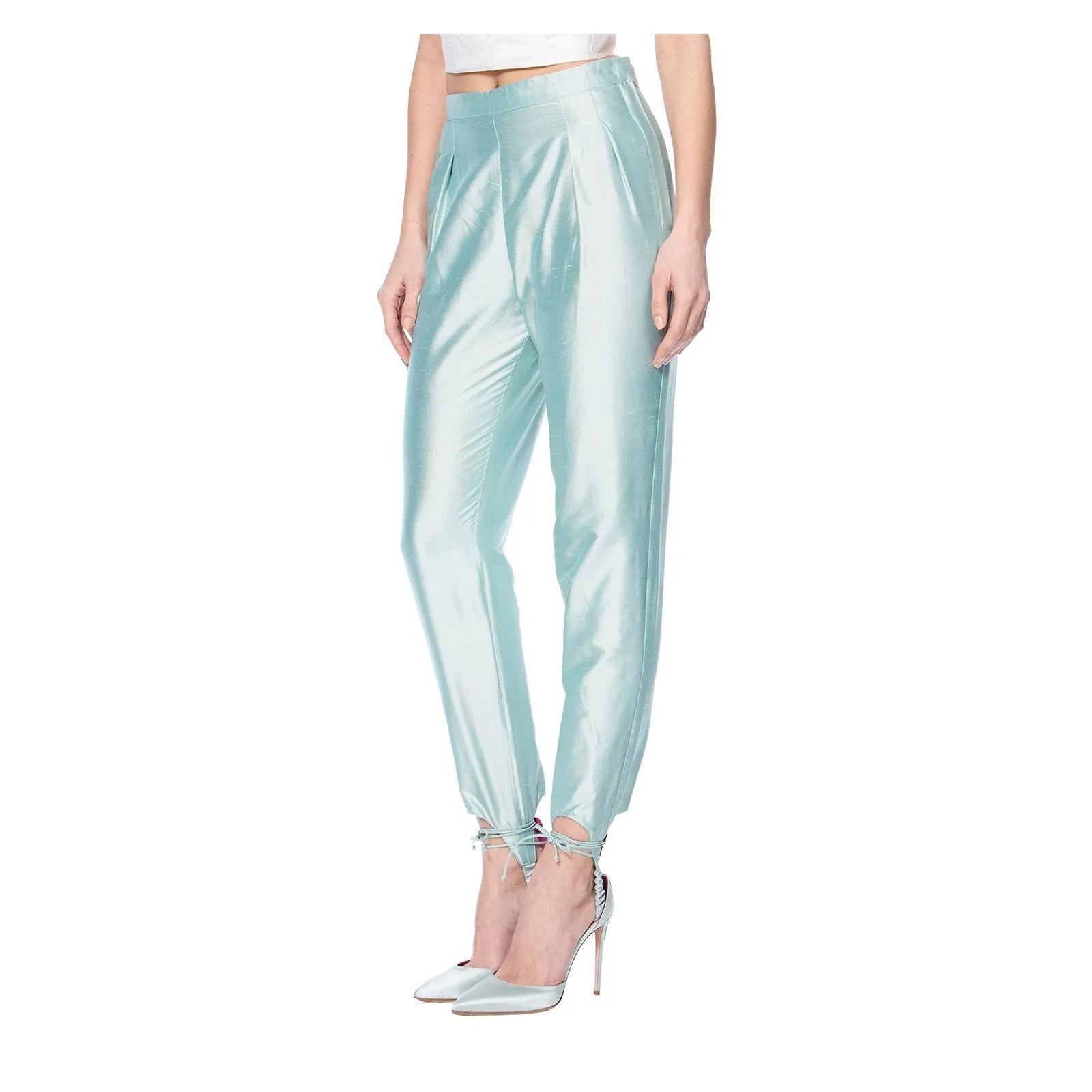EDIE STIRRUP PANT IN PALE MINT