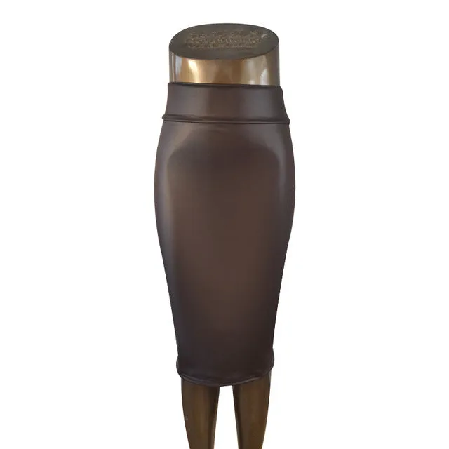 free shipping plus size high-waist faux leather pencil skirt black skirt 12 colors XS/S/M/L/XL
