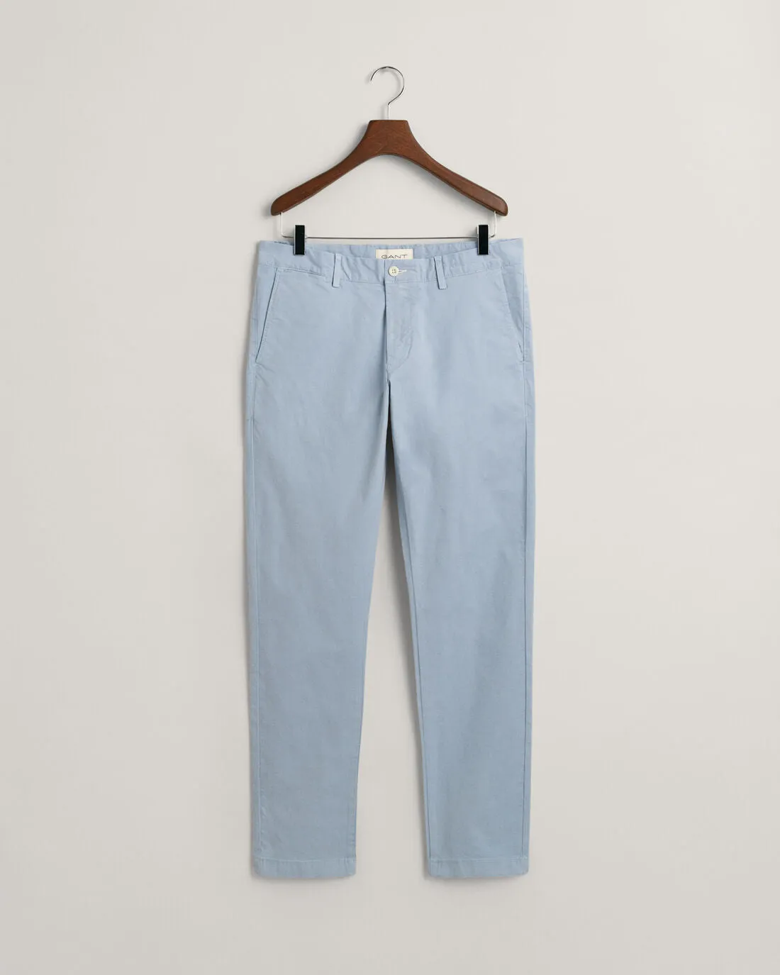 GANT - Slim Fit, Mid Rise Chinos, Dove Blue