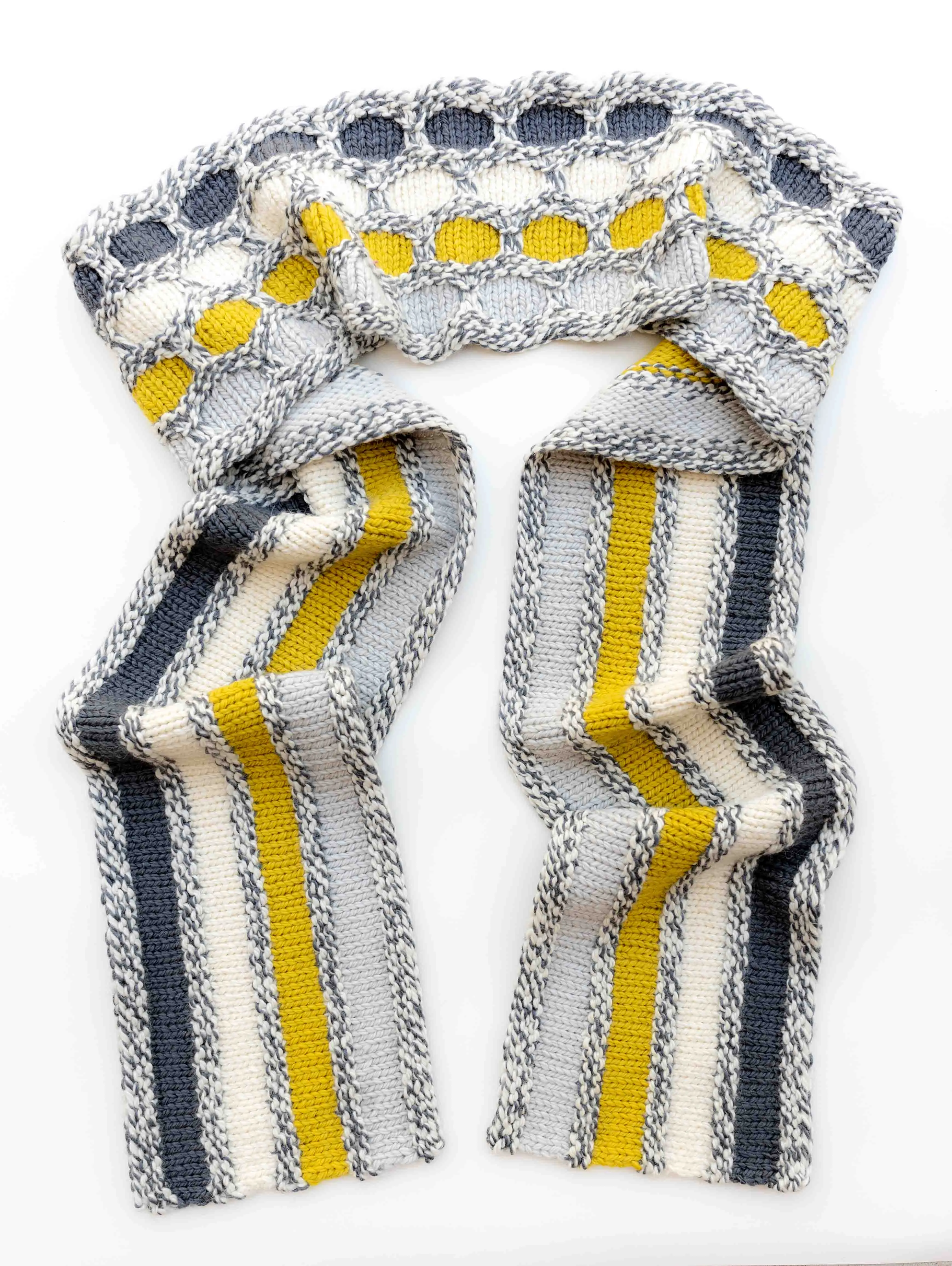 Hexie Scarf Knitting Kit