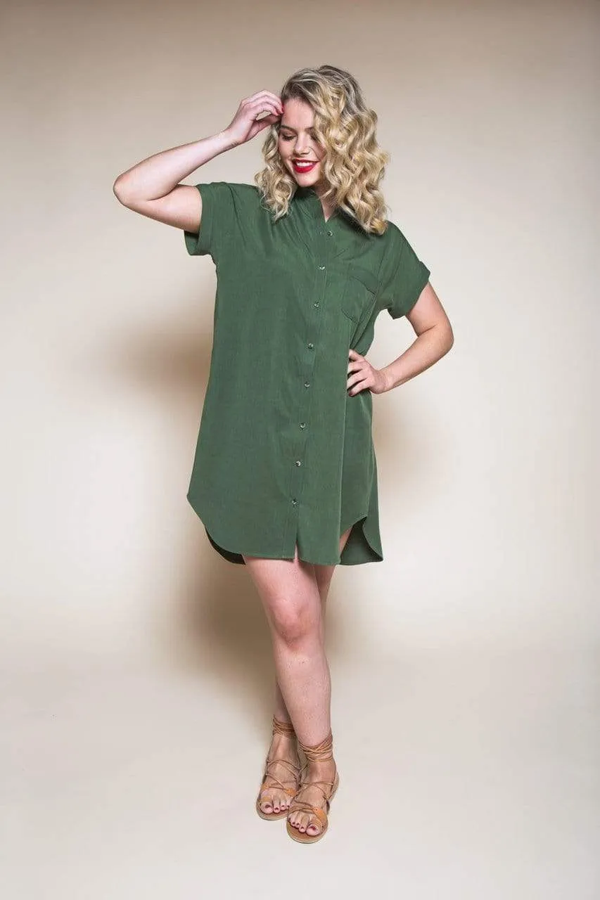 Kalle Shirt   Shirtdress - Closet Core Patterns - Sizes 0-20