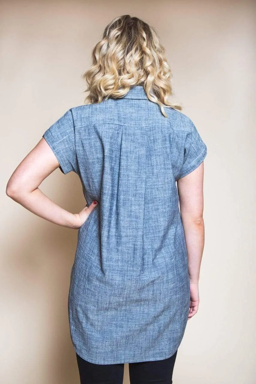 Kalle Shirt   Shirtdress - Closet Core Patterns - Sizes 0-20