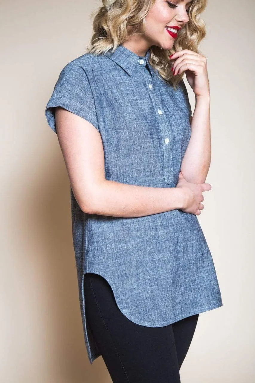 Kalle Shirt   Shirtdress - Closet Core Patterns - Sizes 0-20