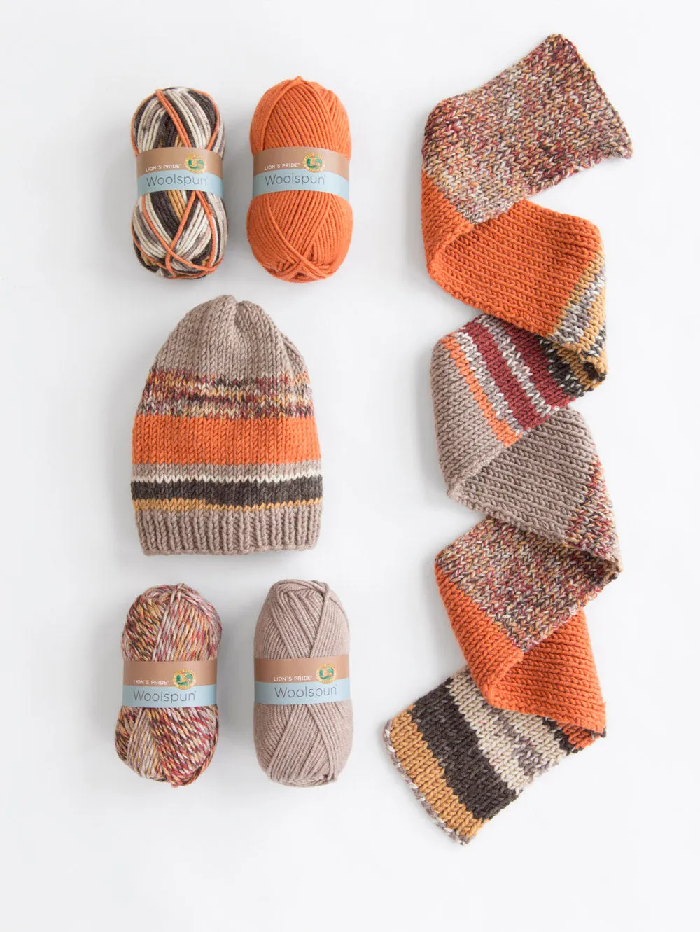 Level 2 - Easy Knit Scarf & Hat - Version 2