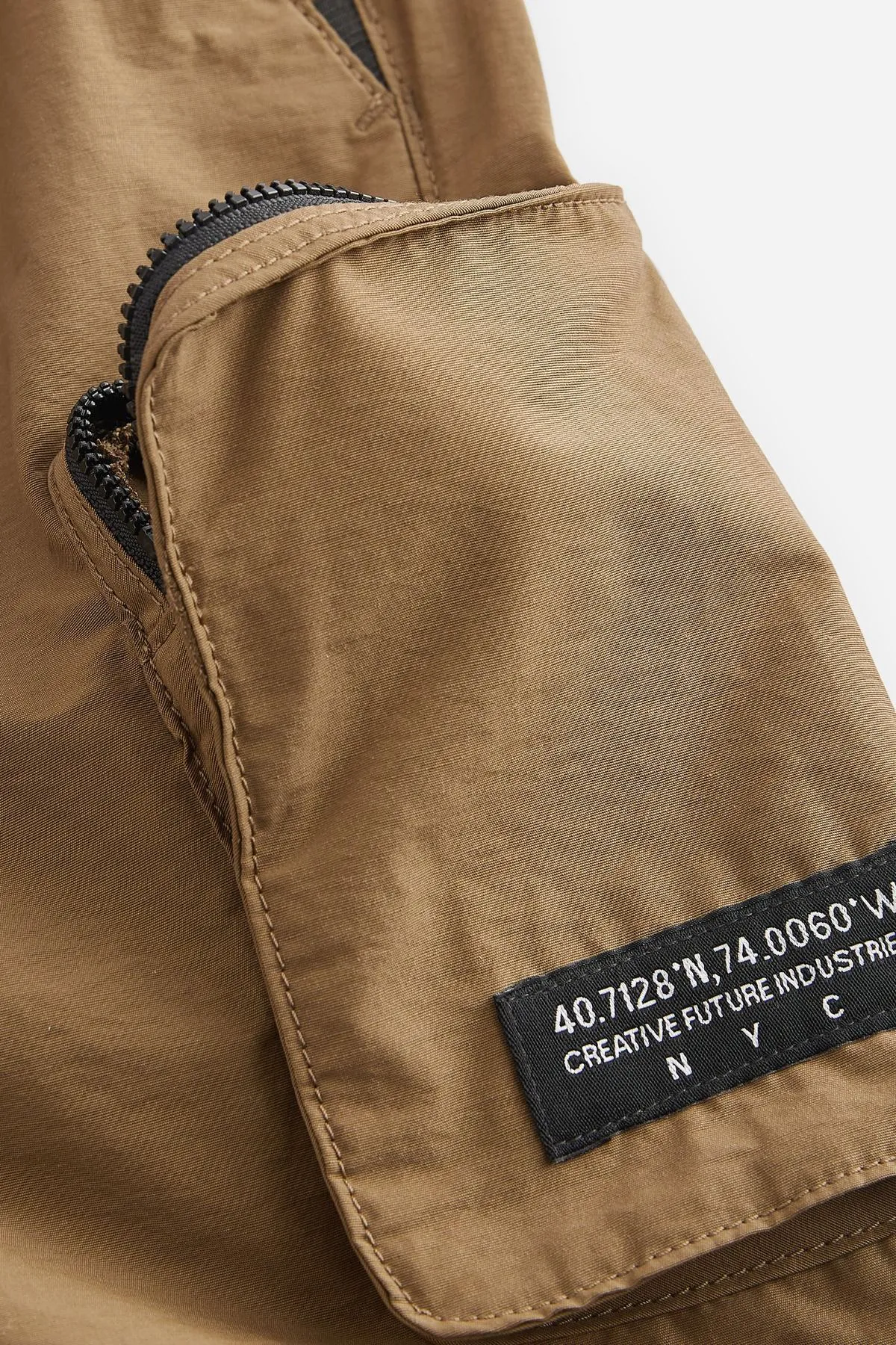 Lined Parachute Cargo Trousers