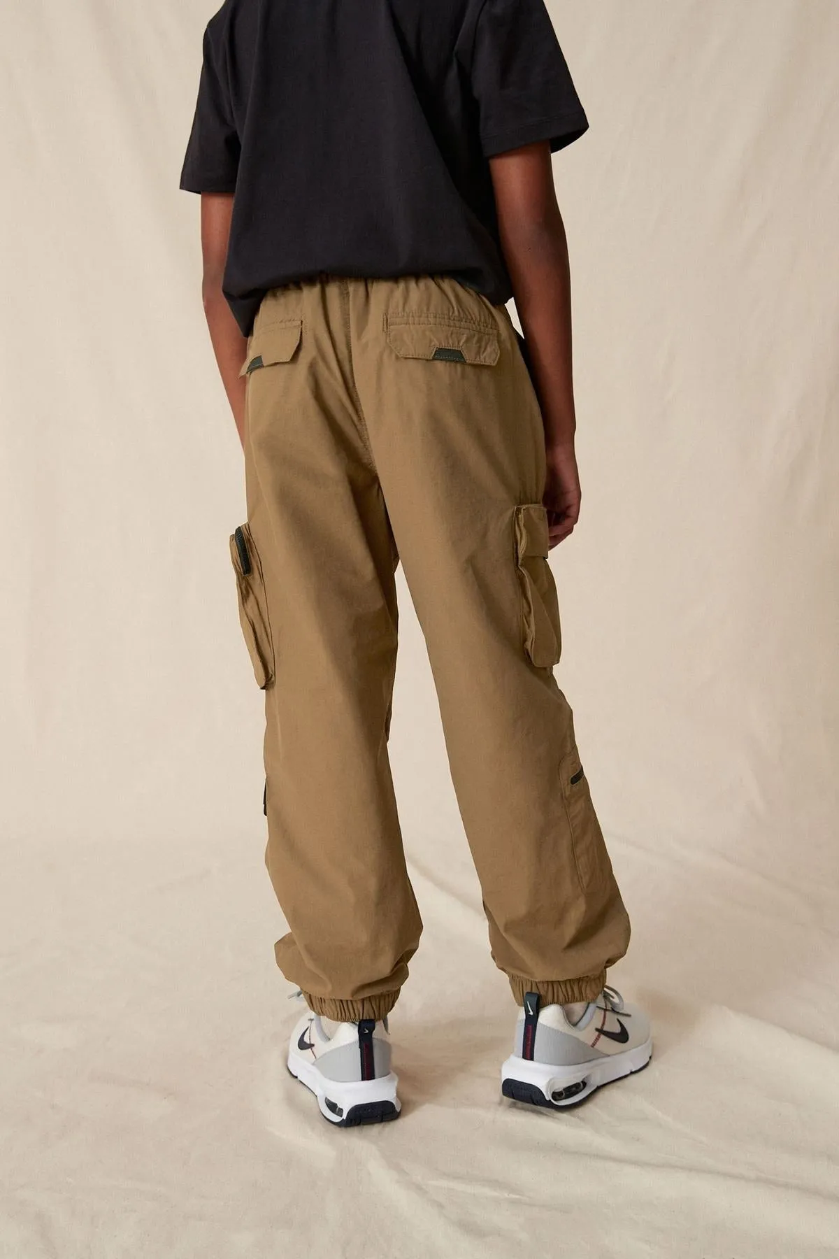 Lined Parachute Cargo Trousers