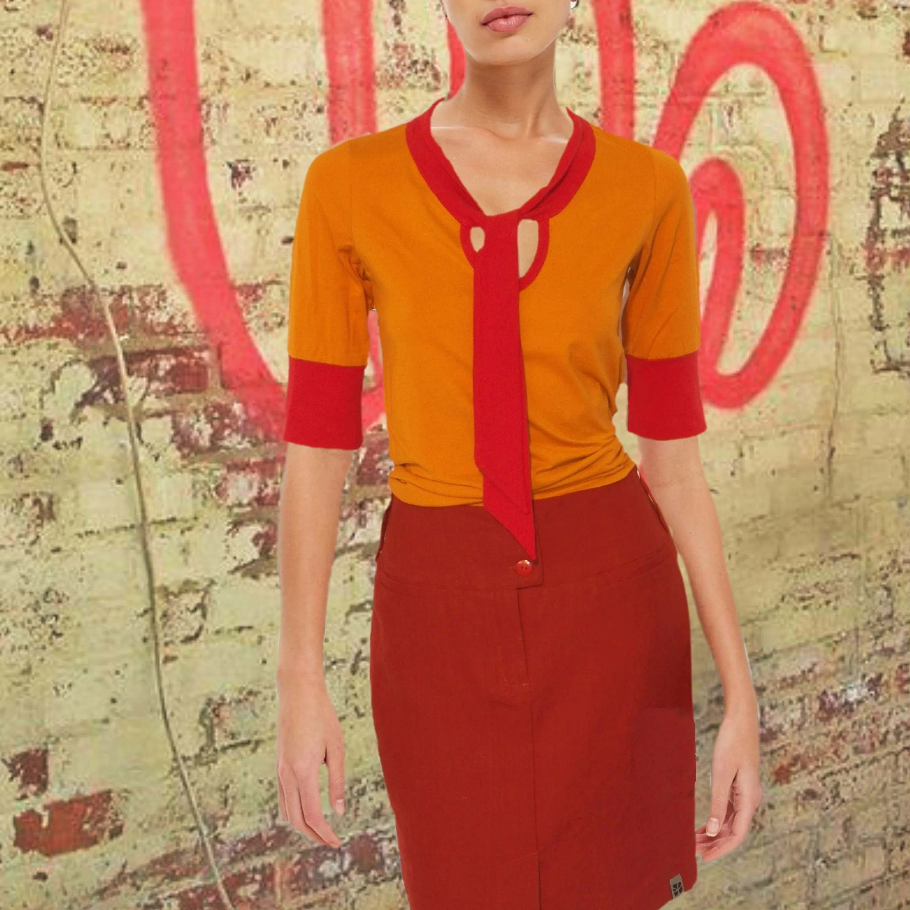 linnen rokje / linen skirt
