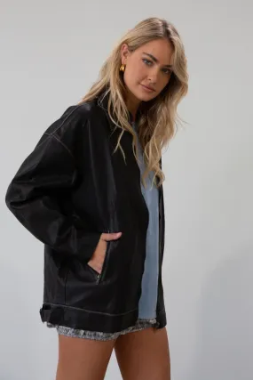 Lucky Find Leather Jacket