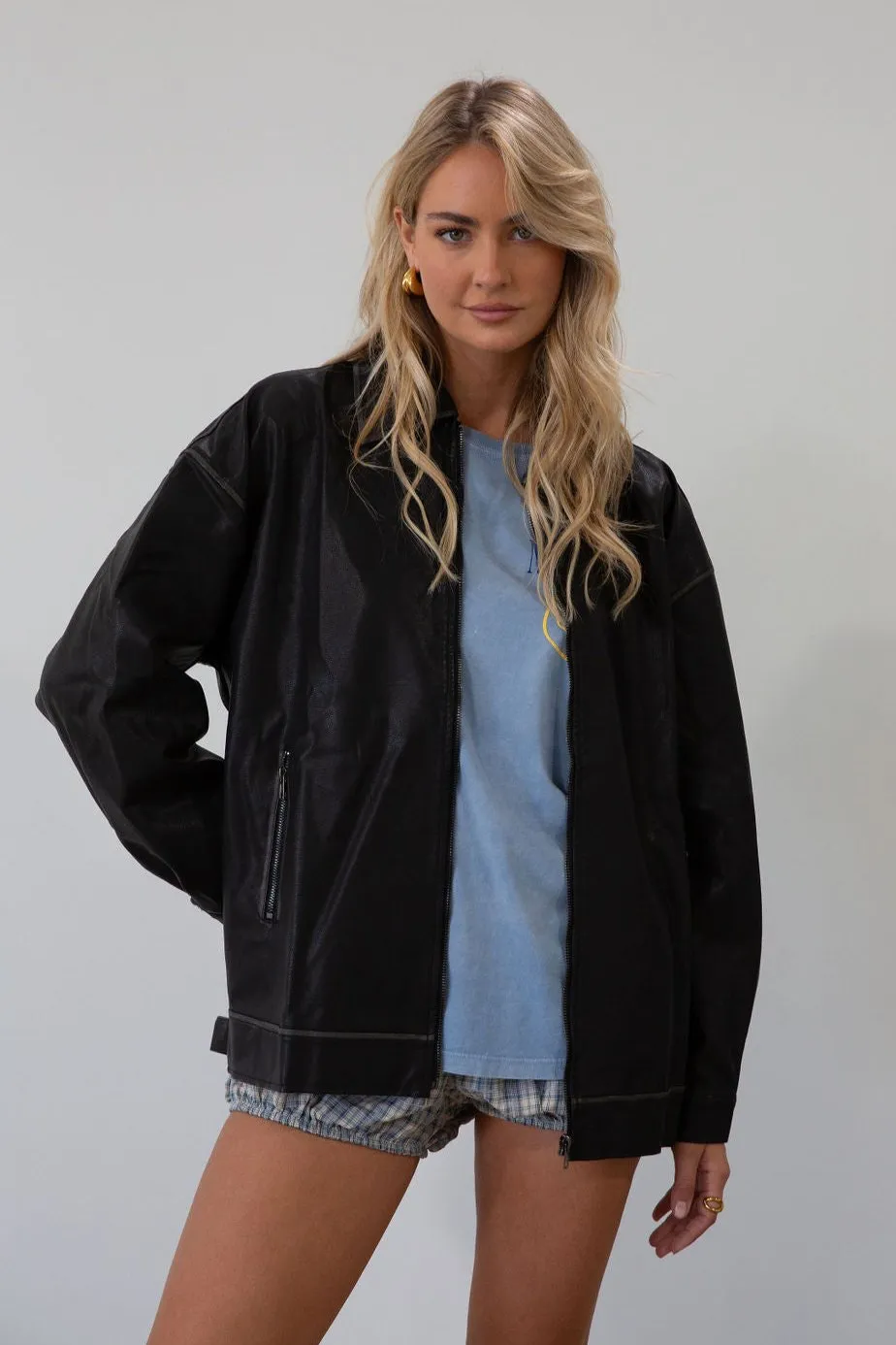 Lucky Find Leather Jacket