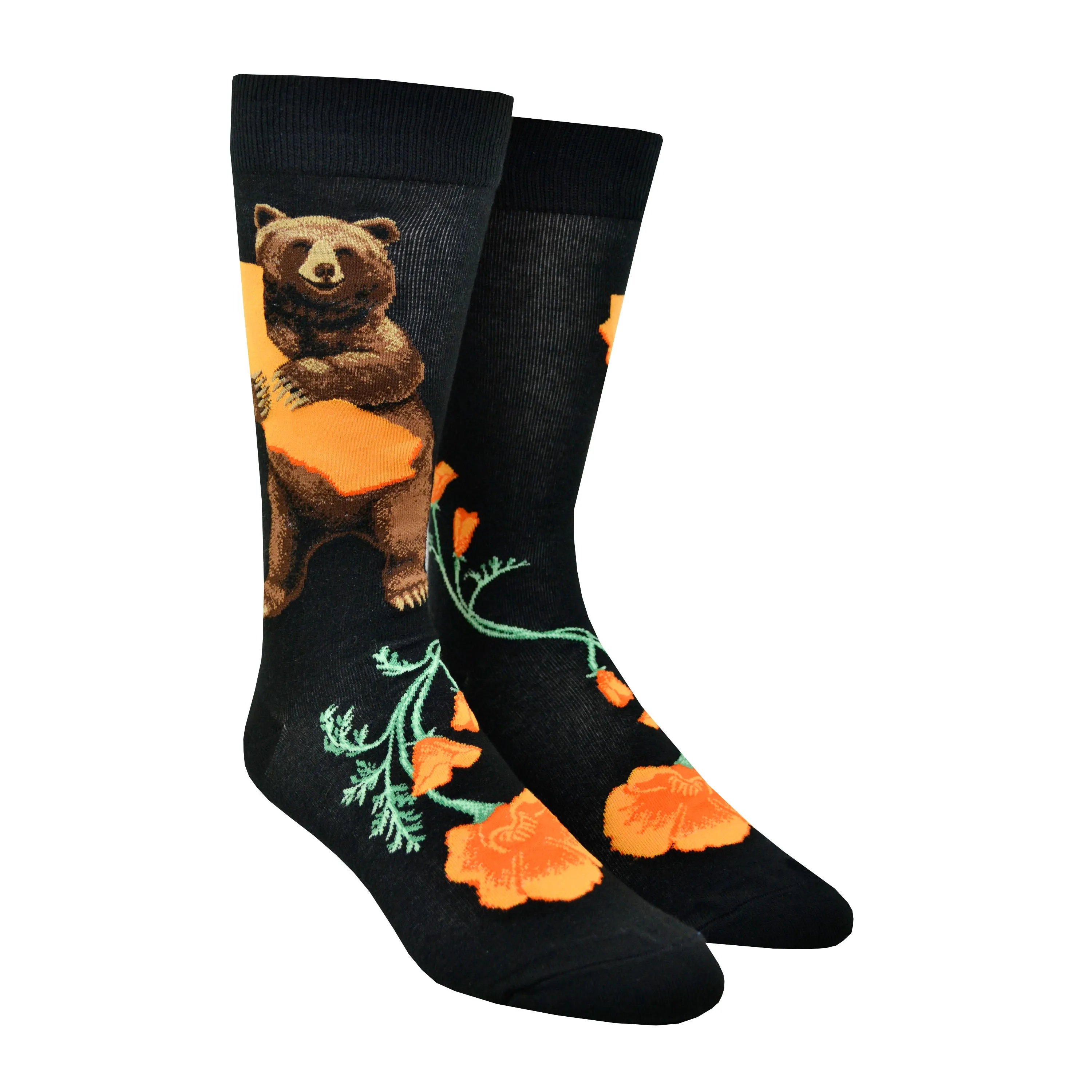 Men's California Bear Hug Socks