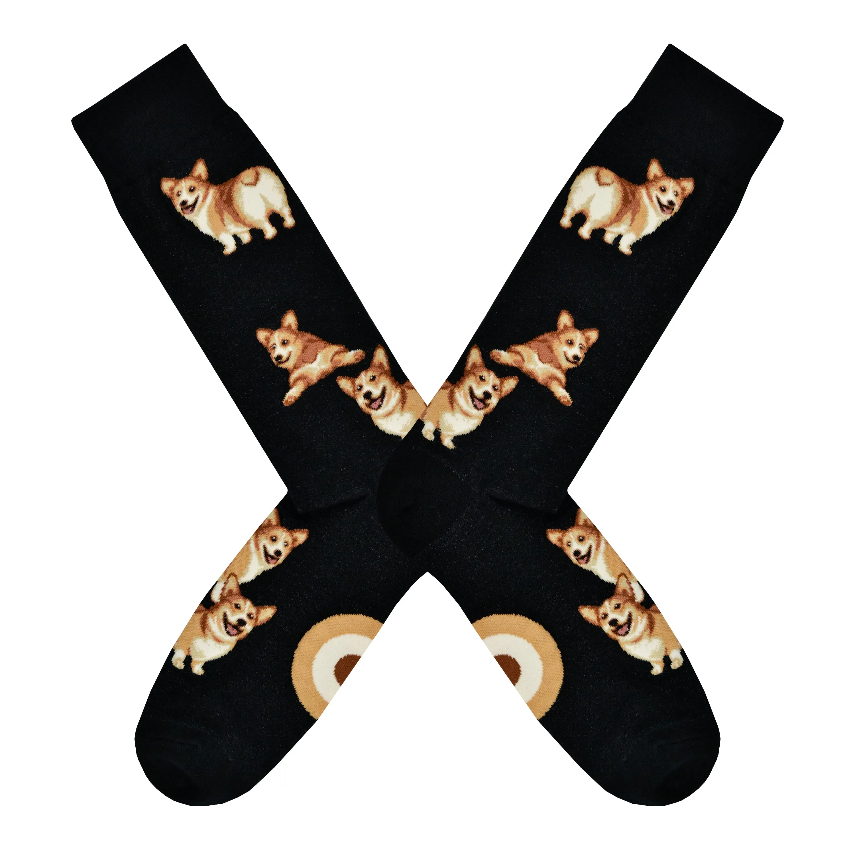 Men's Corgi Butt Strut Socks