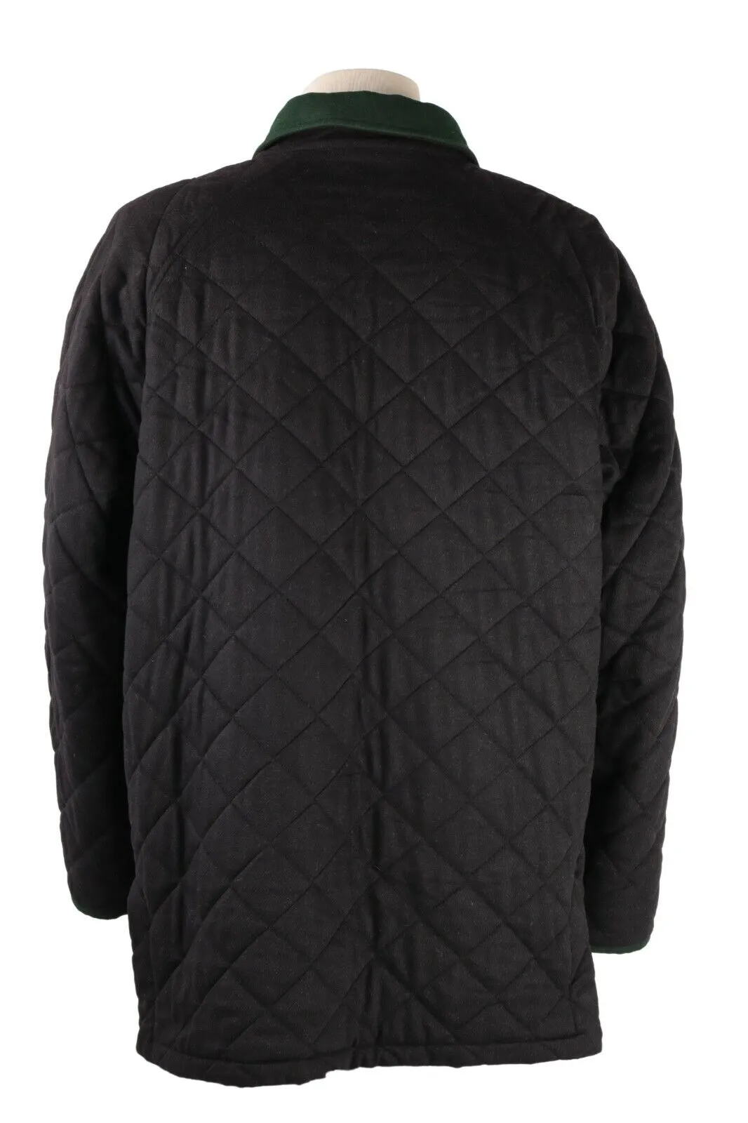Men's KLEIDER Manufaktur HABSBURG Quilted 100% Cashmere Jacket Coat Size 46 / 56