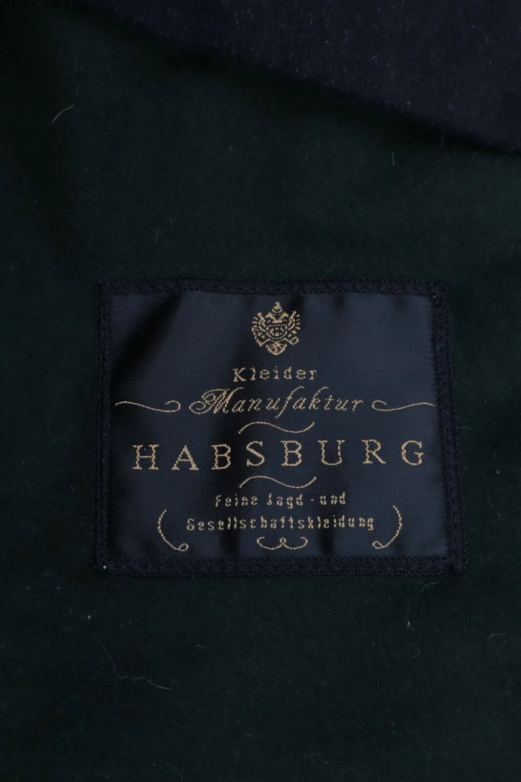 Men's KLEIDER Manufaktur HABSBURG Quilted 100% Cashmere Jacket Coat Size 46 / 56