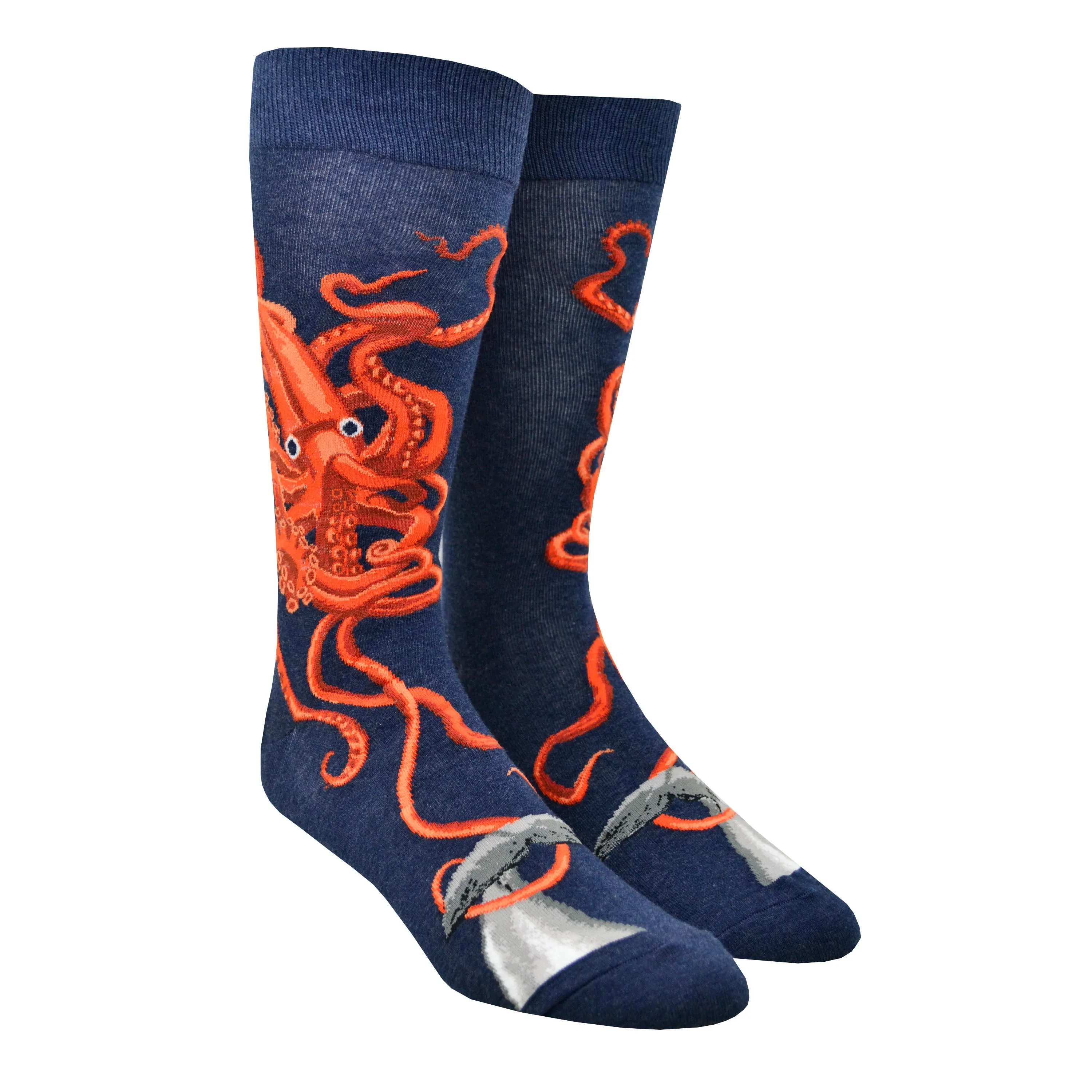 Men's Squid And Whale Socks