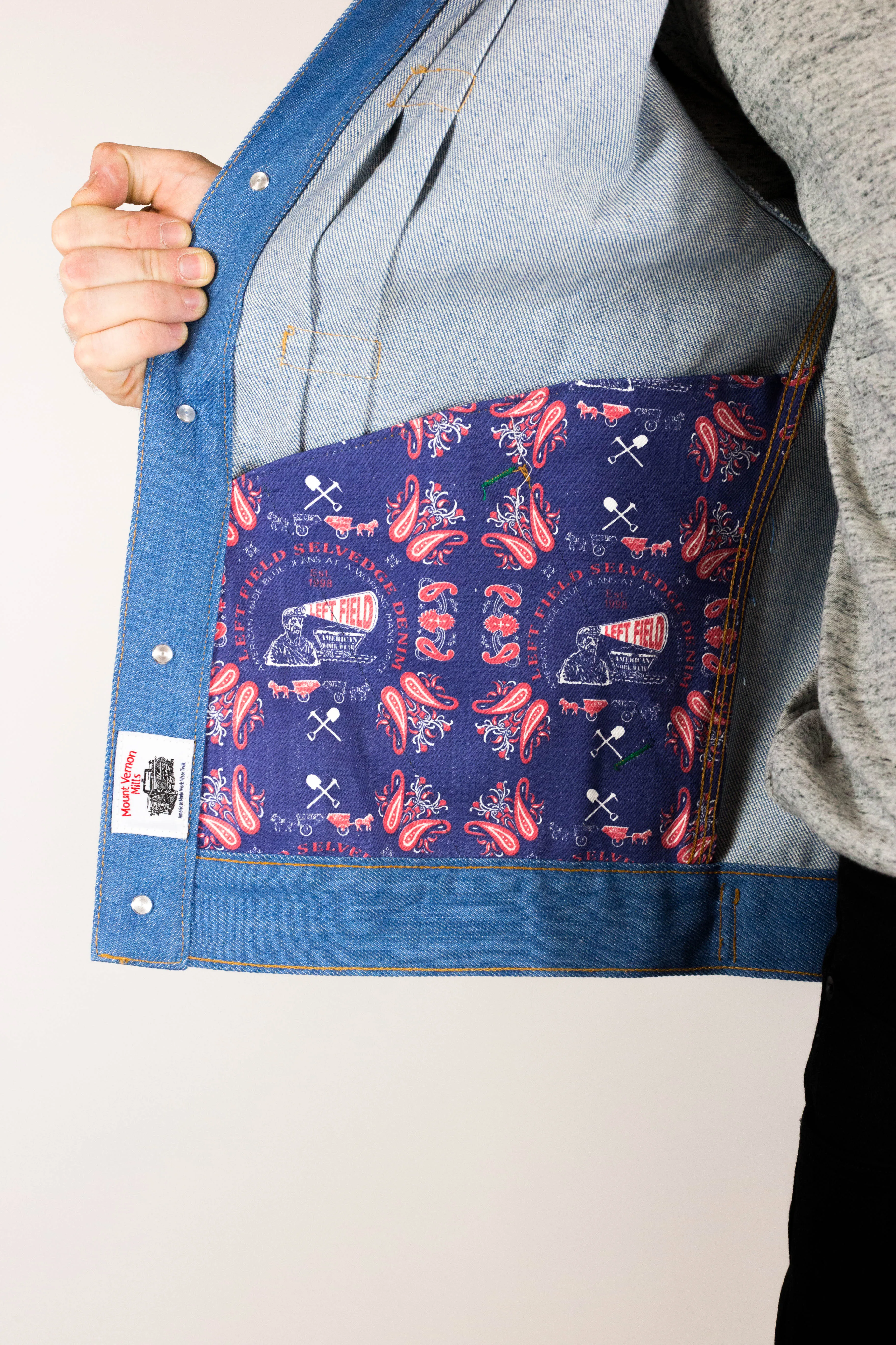 Mt. Vernon Mills Rodeo Muleskinner Denim Jacket