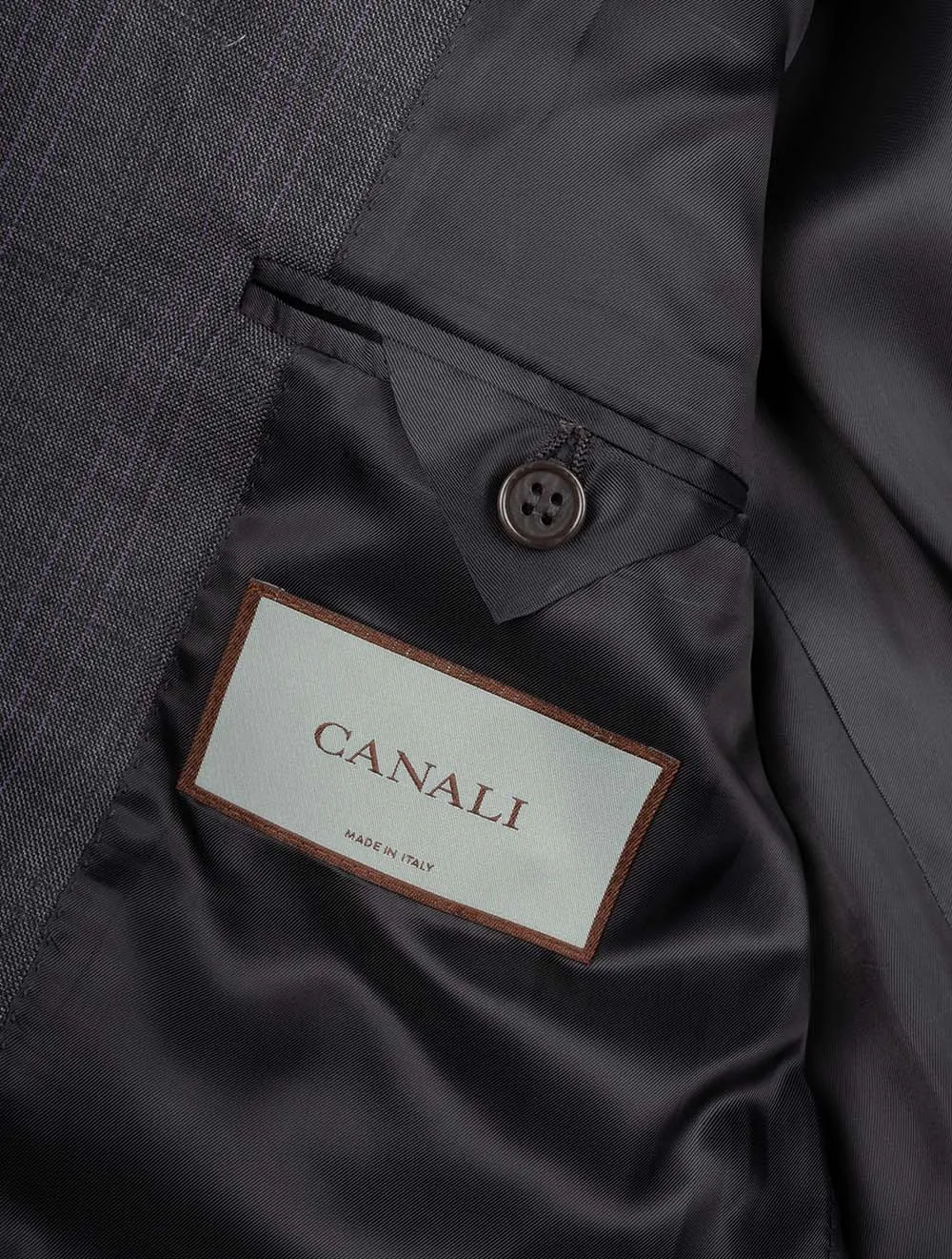 Over Check Suit Grey