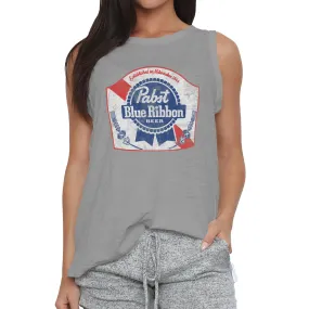 Pabst Blue Ribbon Women's Dark Grey Colorway Tank Top