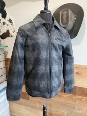 Pendleton Men's Black & Charcoal Ombre Mt Hood Coat