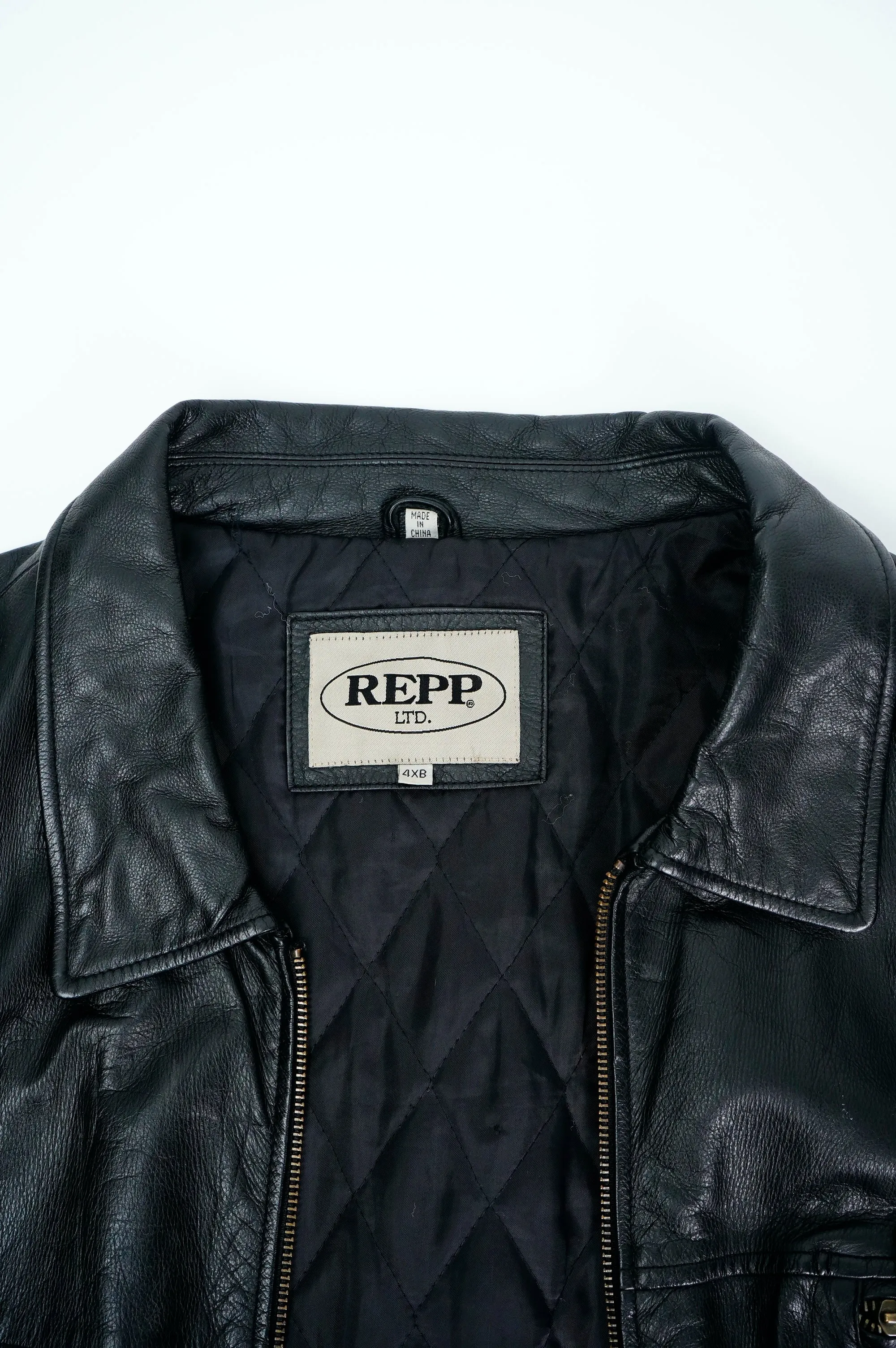 "REPP LTD." -Leather Sports Jacket-
