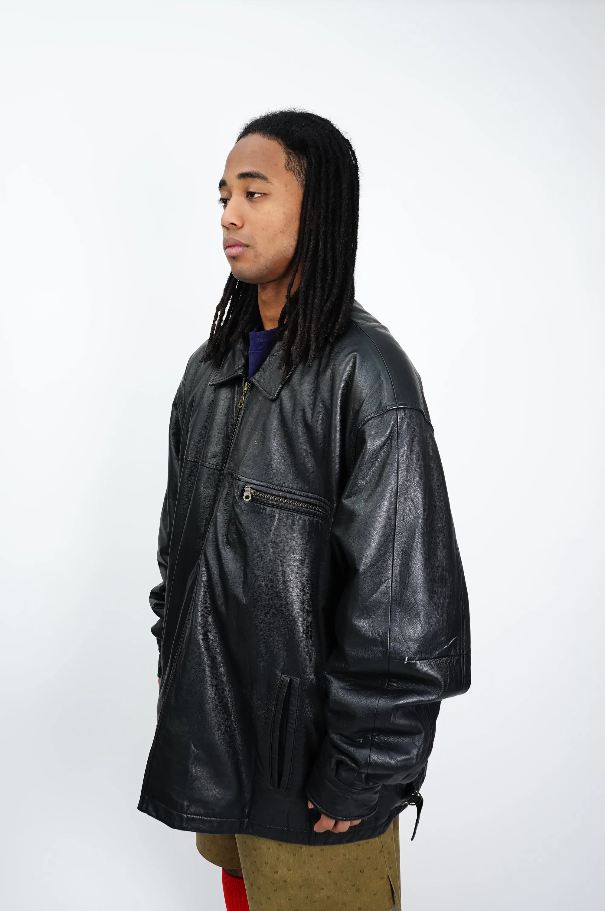 "REPP LTD." -Leather Sports Jacket-