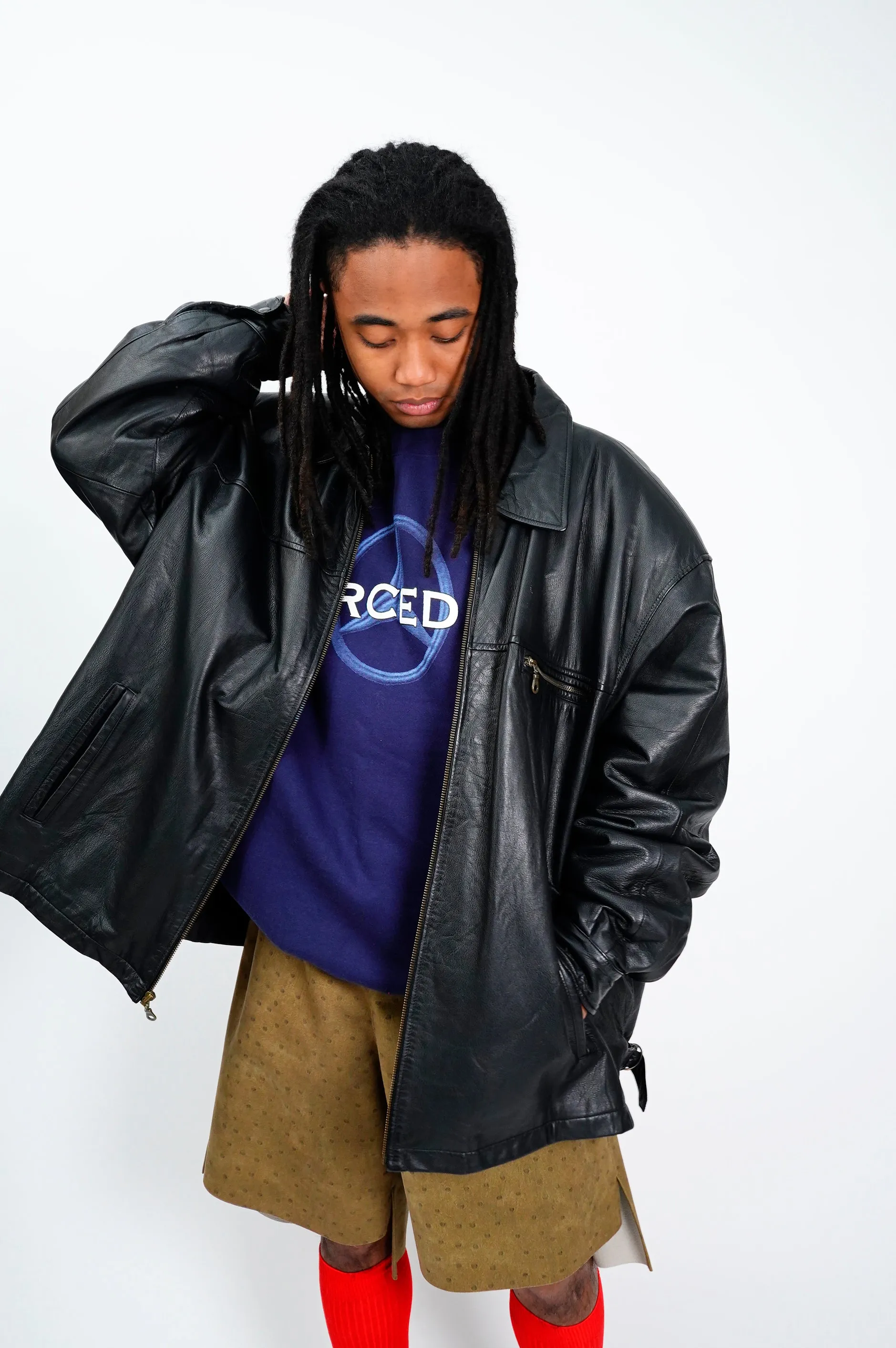 "REPP LTD." -Leather Sports Jacket-
