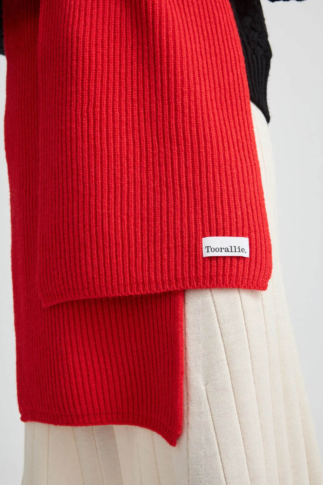 RIB KNIT SCARF