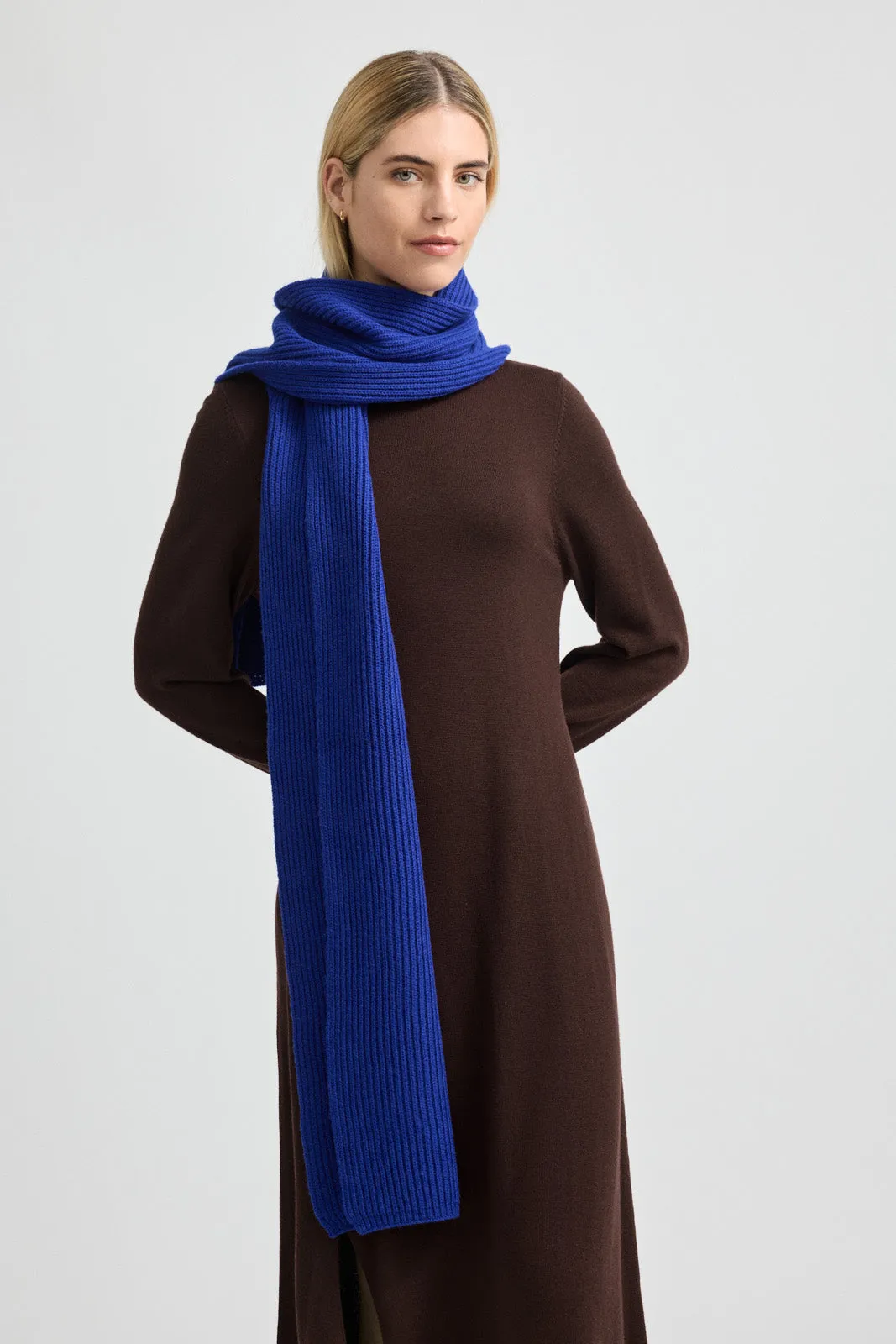 RIB KNIT SCARF