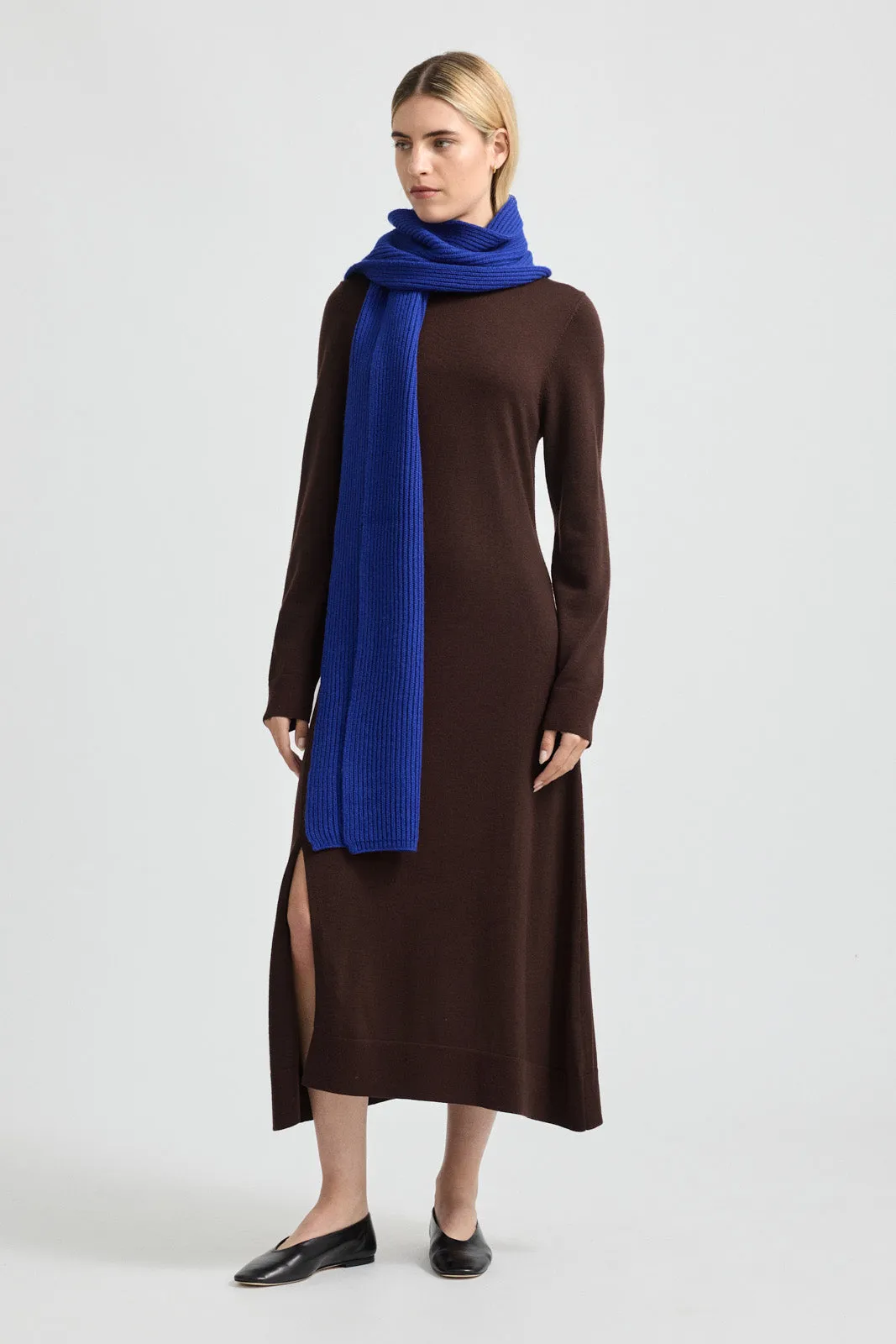 RIB KNIT SCARF