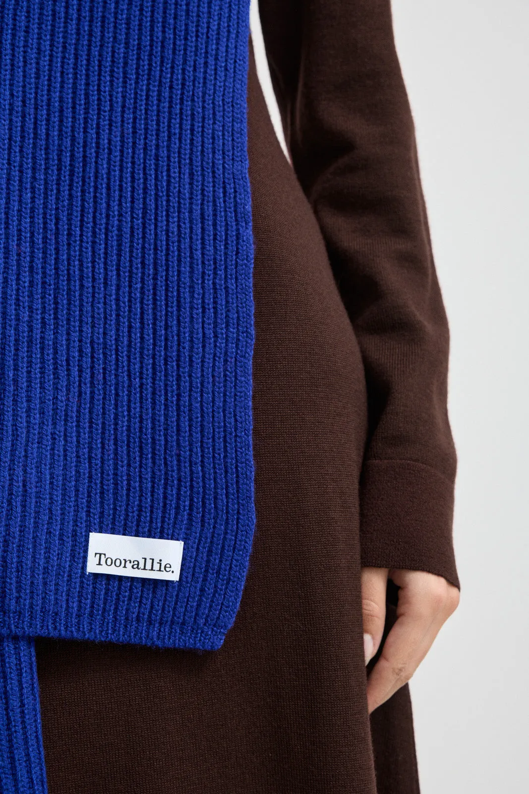 RIB KNIT SCARF