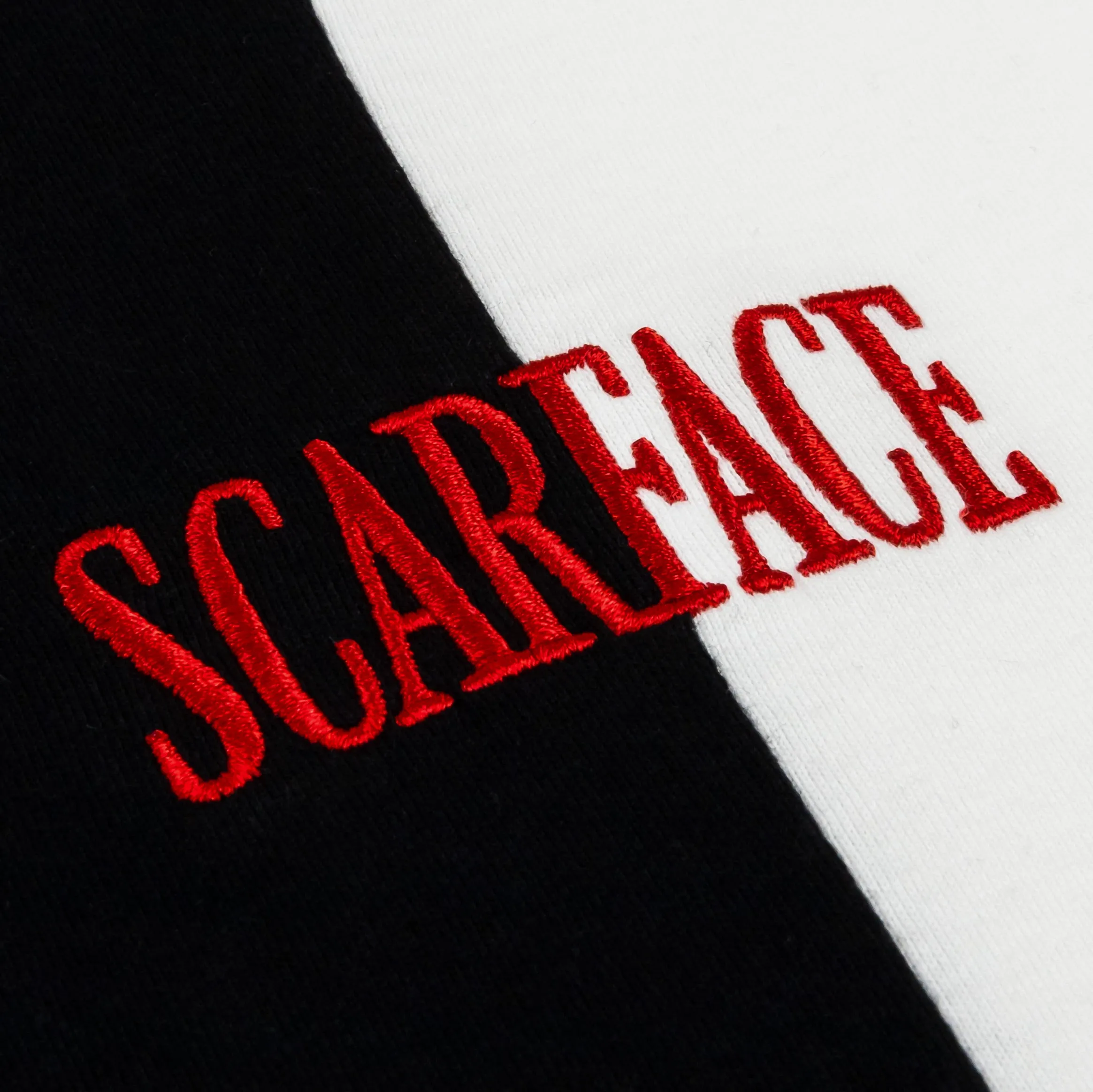 SP x Scarface Split Mens Tank Top (Black/White)