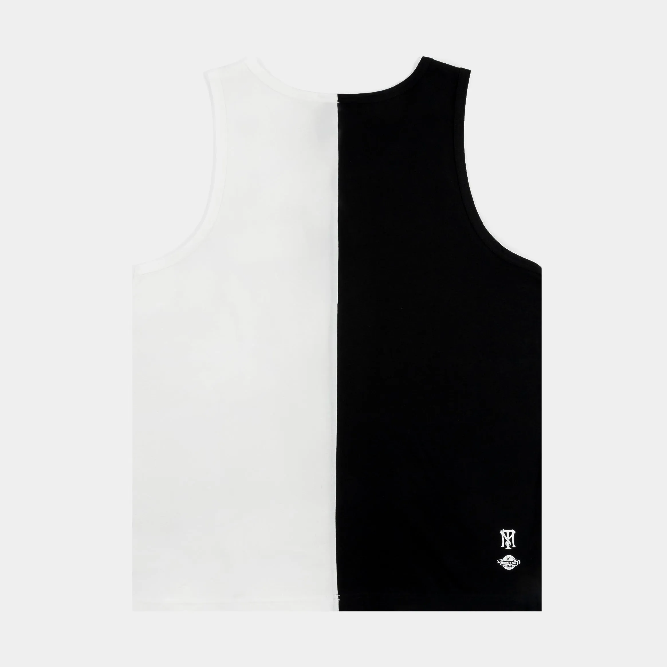 SP x Scarface Split Mens Tank Top (Black/White)