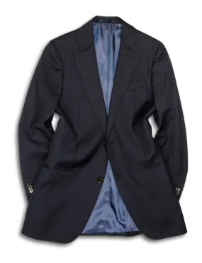 Suitsupply - Navy Super 110's Wool Sports Jacket 46