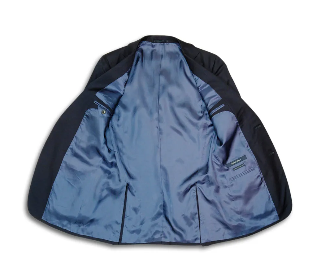 Suitsupply - Navy Super 110's Wool Sports Jacket 46