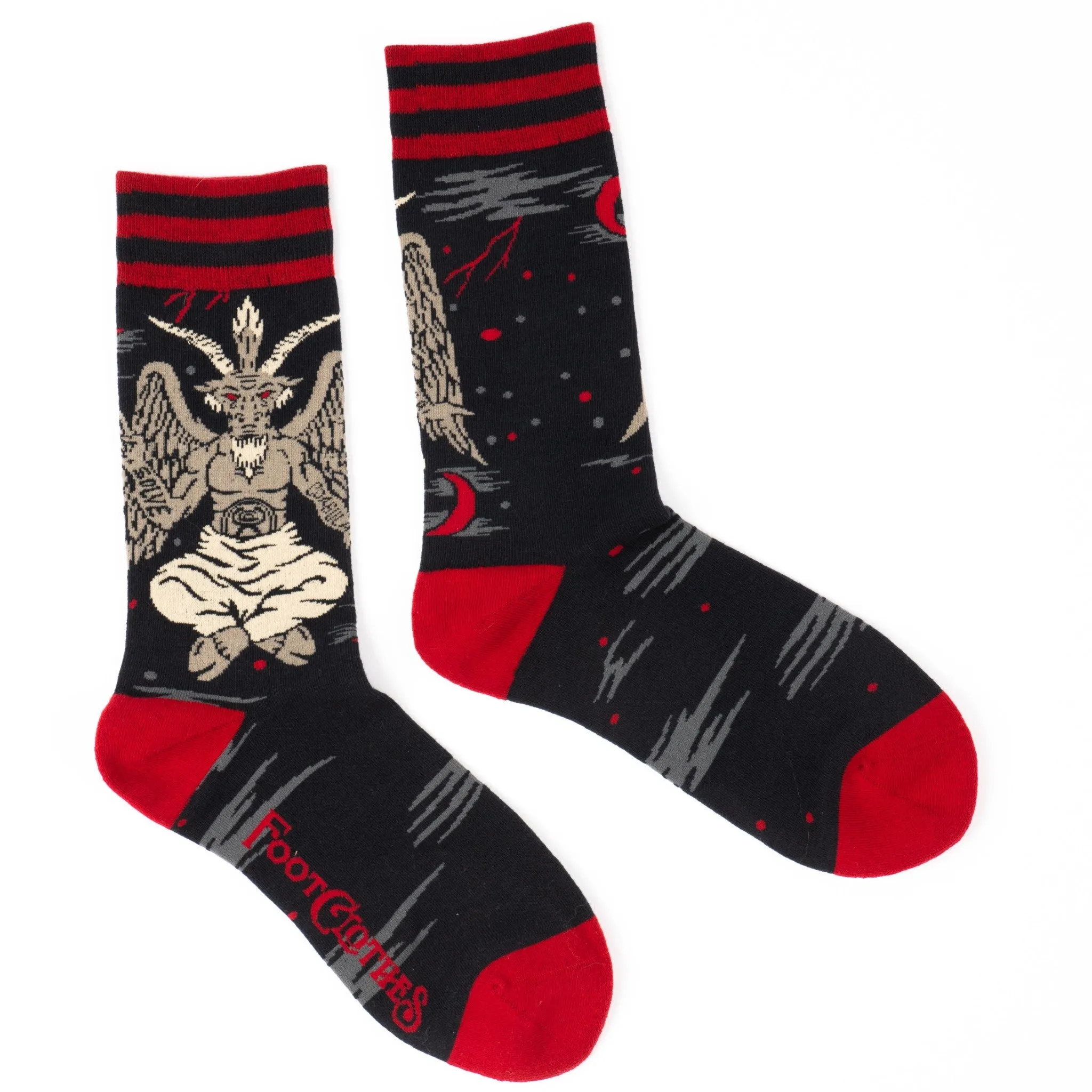 Unisex Evil AF Baphomet Socks