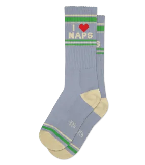 Unisex I Heart Nap Socks