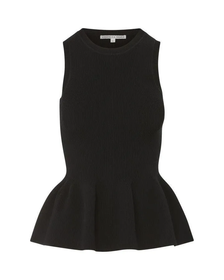Veronica Beard Arago Peplum Top