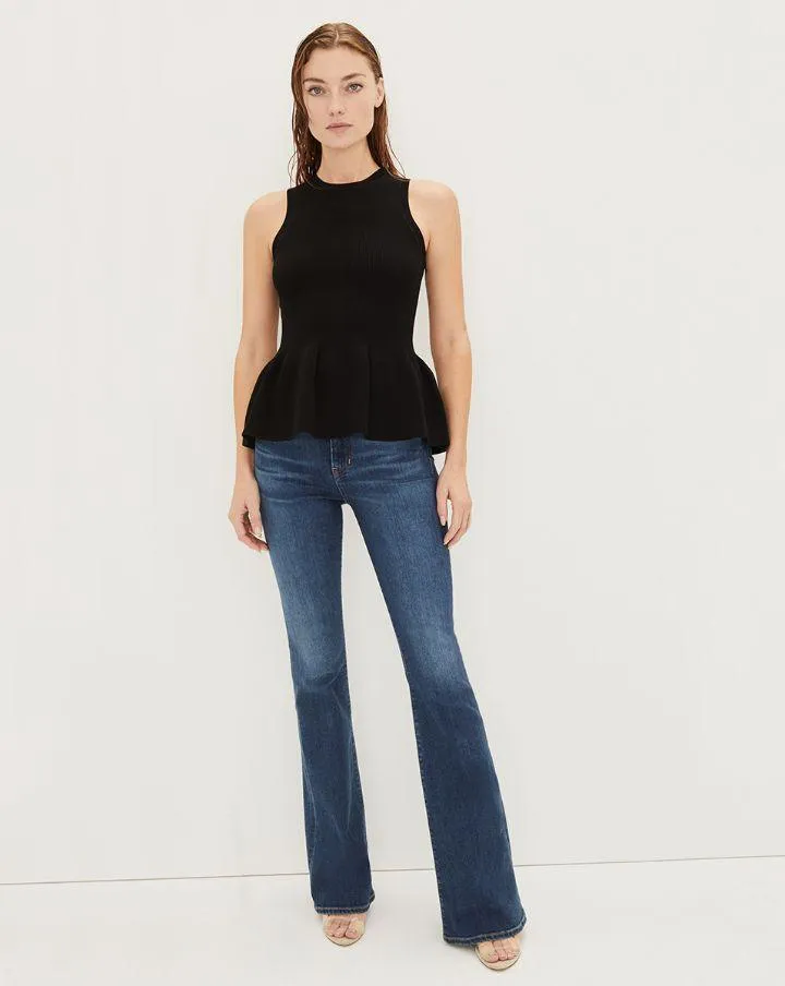 Veronica Beard Arago Peplum Top