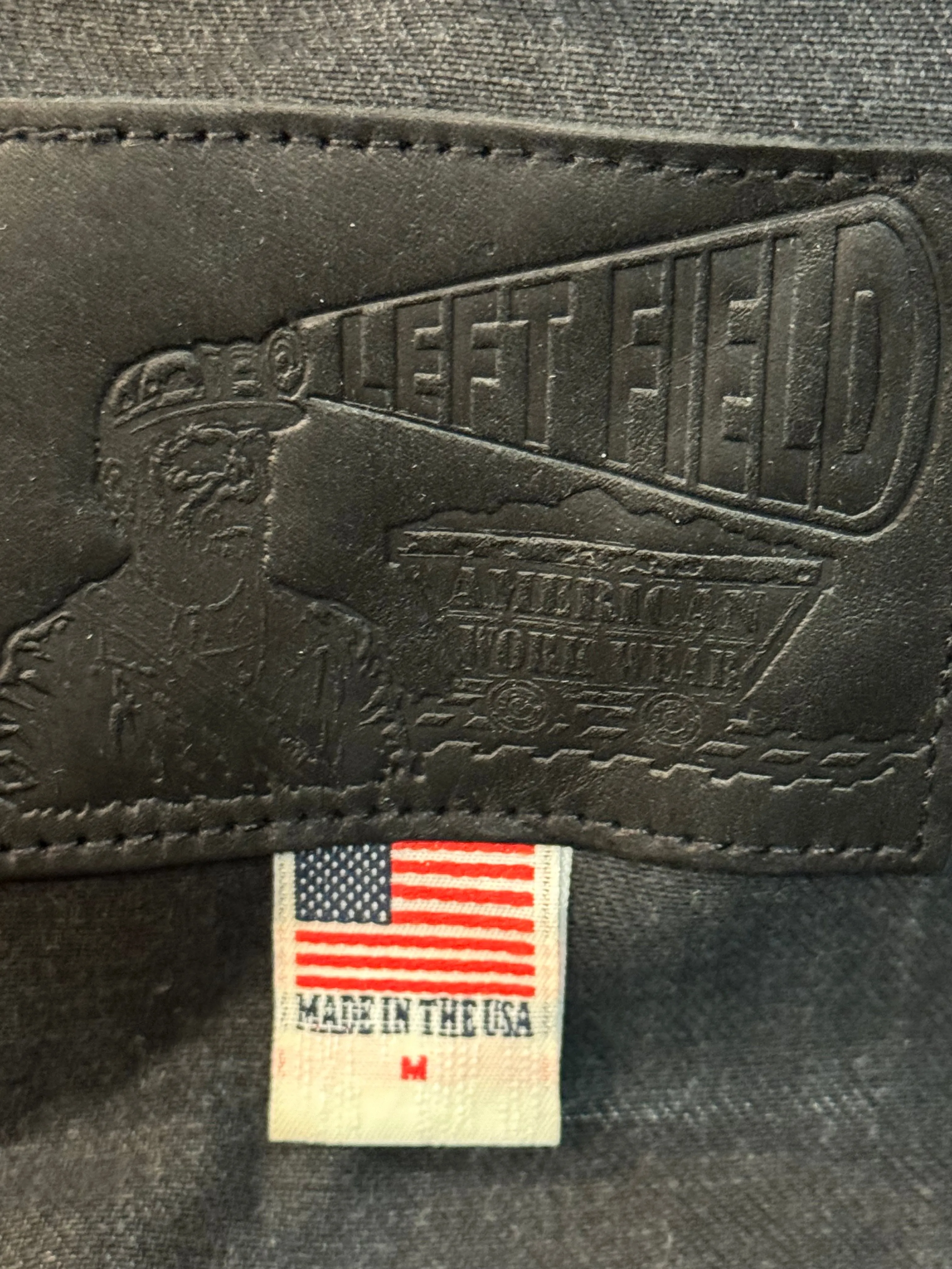 Vidalia Mills Black Maria Mule Skinner Denim Jacket