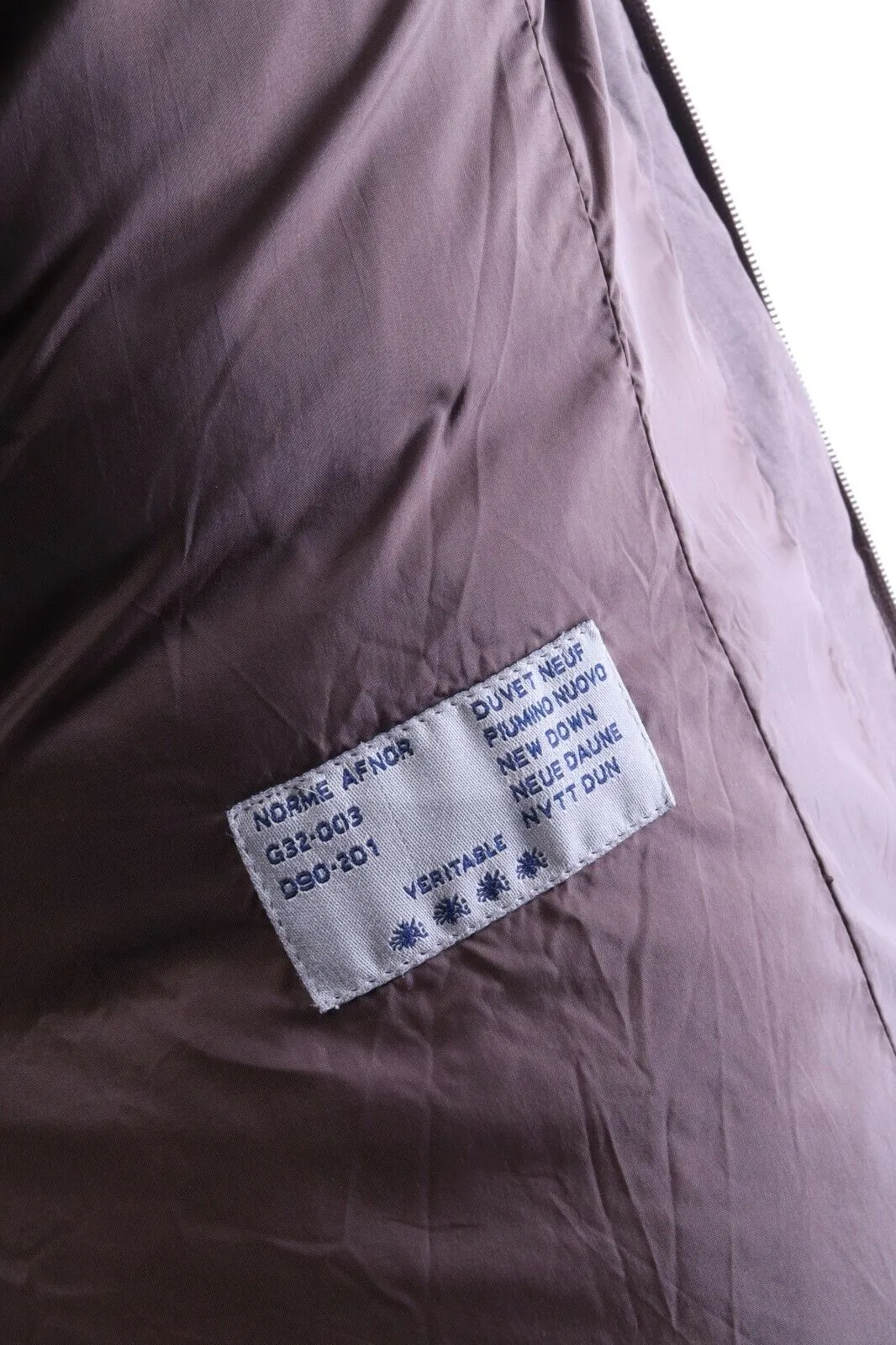 Vintage MONCLER Brown Down Casual Winter Long Coat Jacket Size 2