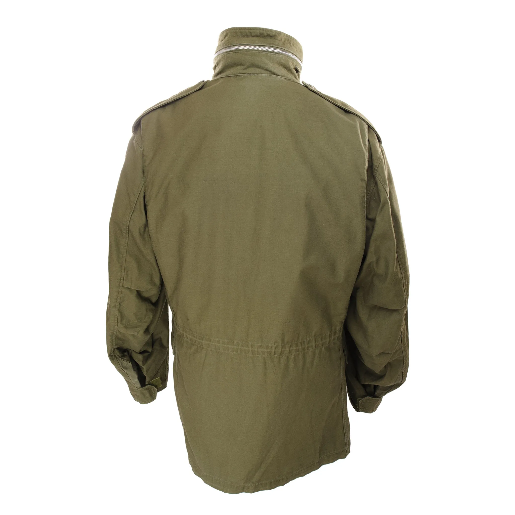 VINTAGE US ARMY M-1965 M65 FIELD JACKET 1967 VIETNAM WAR SIZE MEDIUM LONG