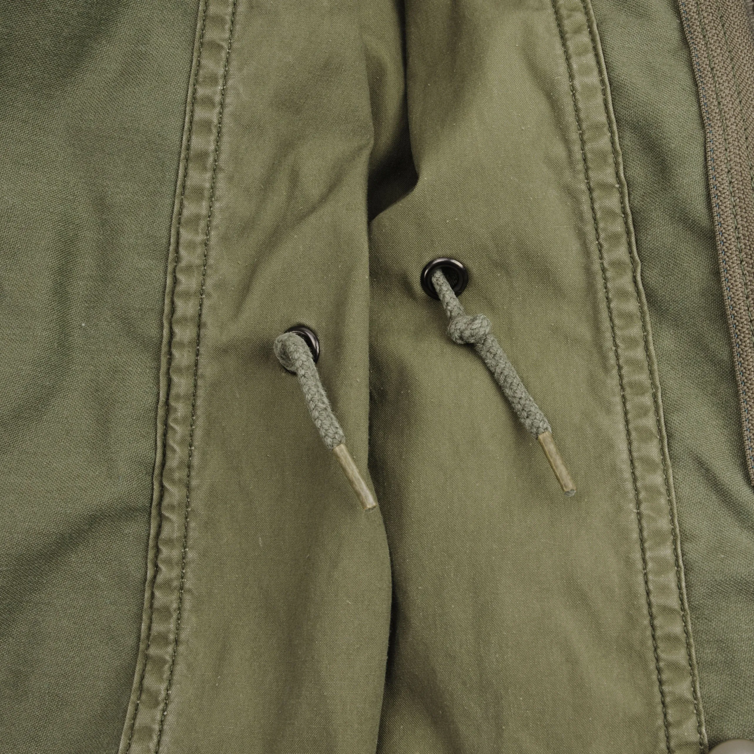 VINTAGE US ARMY M-1965 M65 FIELD JACKET 1987 SIZE MEDIUM REGULAR WITH LINER